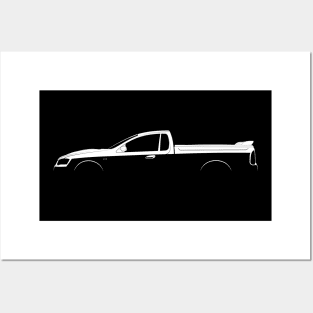 Ford FPV Pursuit (BA) Silhouette Posters and Art